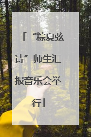 “粽夏弦诗”师生汇报音乐会举行