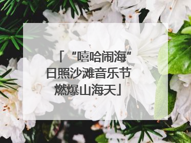 “嘻哈闹海”日照沙滩音乐节燃爆山海天