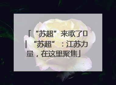 “苏超”来歌了⑪｜“苏超”：江苏力量，在这里聚焦