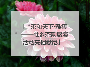 “茶和天下·雅集”——壮乡茶韵展演活动亮相悉尼