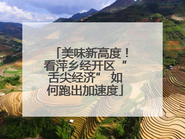 美味新高度！看萍乡经开区“舌尖经济” 如何跑出加速度