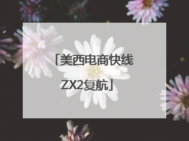 美西电商快线ZX2复航