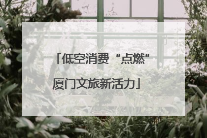 低空消费“点燃”厦门文旅新活力