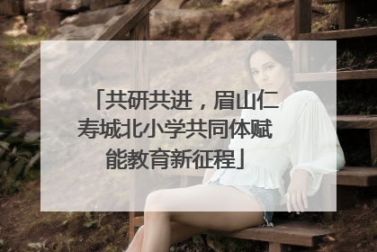 共研共进，眉山仁寿城北小学共同体赋能教育新征程
