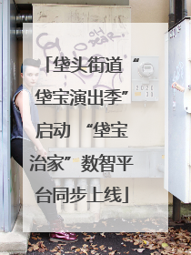 垡头街道“垡宝演出季”启动 “垡宝治家”数智平台同步上线