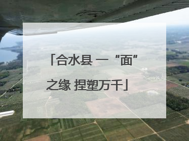 合水县 一“面”之缘 捏塑万千