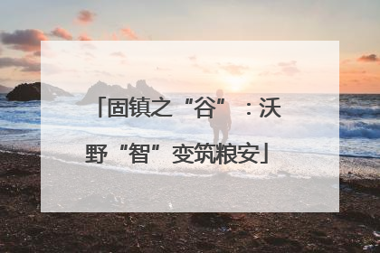 固镇之“谷”：沃野“智”变筑粮安