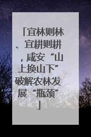 宜林则林、宜耕则耕，咸安“山上换山下”破解农林发展“瓶颈”