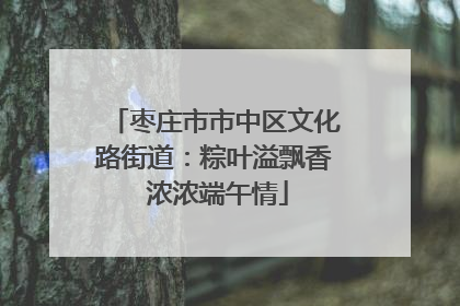 枣庄市市中区文化路街道：粽叶溢飘香 浓浓端午情
