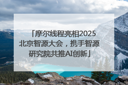 摩尔线程亮相2025北京智源大会，携手智源研究院共推AI创新