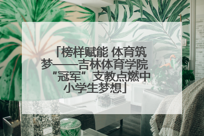 榜样赋能 体育筑梦——吉林体育学院“冠军”支教点燃中小学生梦想