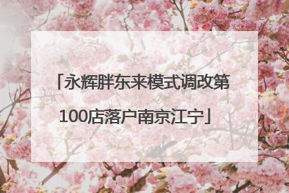 永辉胖东来模式调改第100店落户南京江宁