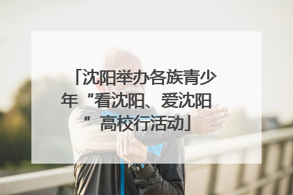沈阳举办各族青少年“看沈阳、爱沈阳”高校行活动
