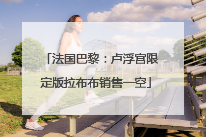 法国巴黎：卢浮宫限定版拉布布销售一空