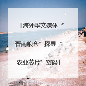 海外华文媒体“晋南粮仓”探寻“农业芯片”密码