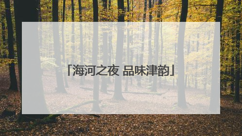 海河之夜 品味津韵