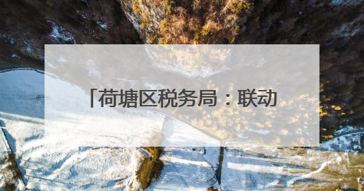 荷塘区税务局：联动普法 护航乡村振兴