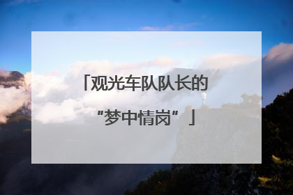 观光车队队长的“梦中情岗”