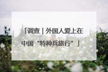 调查｜外国人爱上在中国“特种兵旅行”