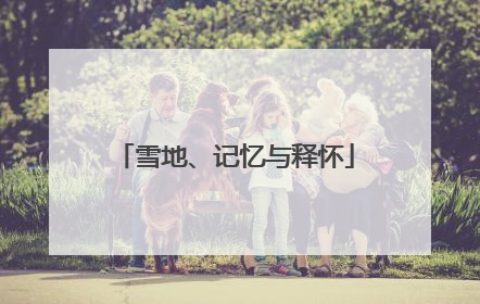 雪地、记忆与释怀