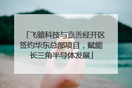 飞骧科技与嘉善经开区签约华东总部项目，赋能长三角半导体发展