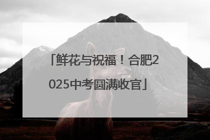 鲜花与祝福！合肥2025中考圆满收官