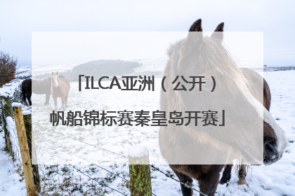 ILCA亚洲（公开）帆船锦标赛秦皇岛开赛